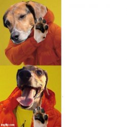 Dog drake Meme Template