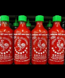 Sriracha hot sauce Meme Template