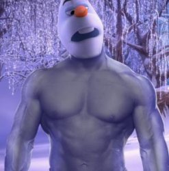 Large Olaf Meme Template