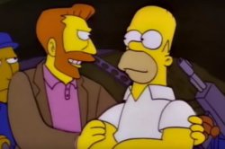Hank Scorpio and Homer Simpson Meme Template