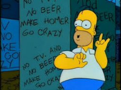 Make Homer go crazy Meme Template