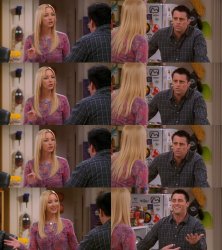 Phoebe and Joey Meme Template