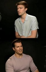 henry cavill interview Meme Template