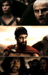 Leonidas Um pouco mais Meme Template