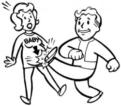 Fallout Baby Kiler Meme Template