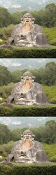 Laozi statue 3-panel Meme Template