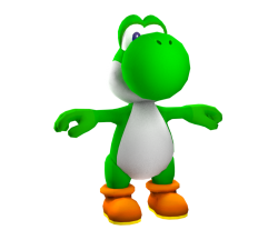 T-Posing Yoshi Meme Template