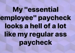 American Psycho Essential Paycheck Same As Regular Paycheck Meme Template