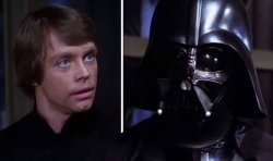 Luke Skywalker surrenders Meme Template