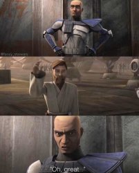 Captain Rex Oh Great Meme Template