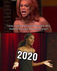 2020 be like Meme Template