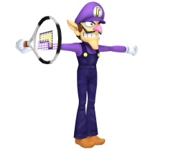 T posing waluigi Meme Template