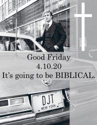 Good Friday Biblical Meme Template