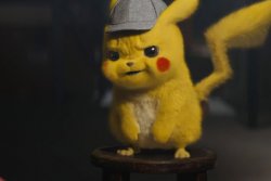 Detective Pikachu "That went dark quick" Meme Template