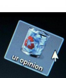 ur opinion Meme Template