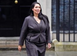 Priti Patel maths. Meme Template