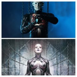 Hellraiser Female and Male Meme Template