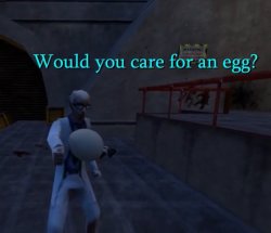 Bubby “Would cafe for an egg?” Meme Template