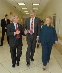 Anthony Fauci and Hillary Clinton Meme Template
