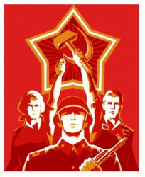 Communist Propaganda Poster Meme Template