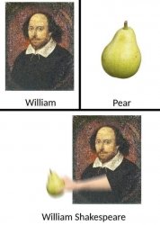 william shakes pear Meme Template