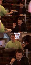 Ron Swanson All the Bacon and Eggs you have Meme Template