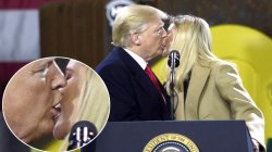 Trump kisses Ivanka Meme Template