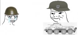 Haha Panzer go vroom Meme Template