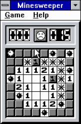 Minesweeper Monochrome Meme Template