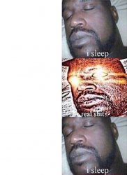 sleeping shaq go back to sleep Meme Template