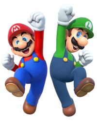 Mario and Luigi Meme Template