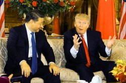 Xi and Trump hanging out - China Meme Template