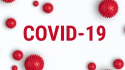 Covid-19 red on white Meme Template