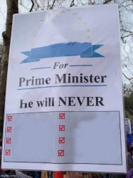 for Prime Minister Meme Template