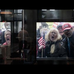 Trump Michigan Protesters Meme Template
