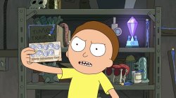 Morty punch card Meme Template