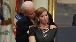 Joe Biden Sniffs Hair Meme Template