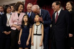 Biden Asian Girls Meme Template