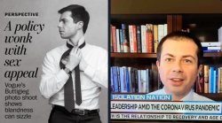 Buttigieg before & after Meme Template