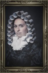Burgeois Corona Portrait Meme Template
