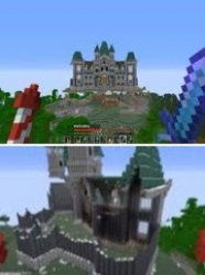 Grian mansion Meme Template