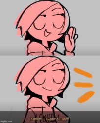 Kaden Talking To Val Meme Template