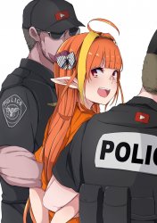 Anime police Meme Template
