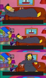 Homer reaper Meme Template