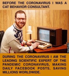 stay-at-home-coronavirus-expert Meme Template
