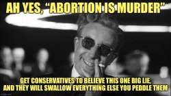 Dr. Strangelove Abortion is Murder Meme Template