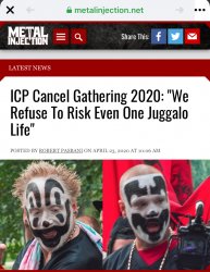 Icp cancels gathering Meme Template