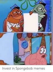 Patrick Scared by Image Meme Template