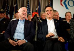 McCain Romney laugh Meme Template