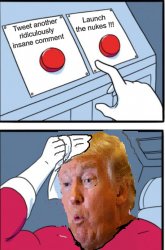 Two Buttons Trump Meme Template